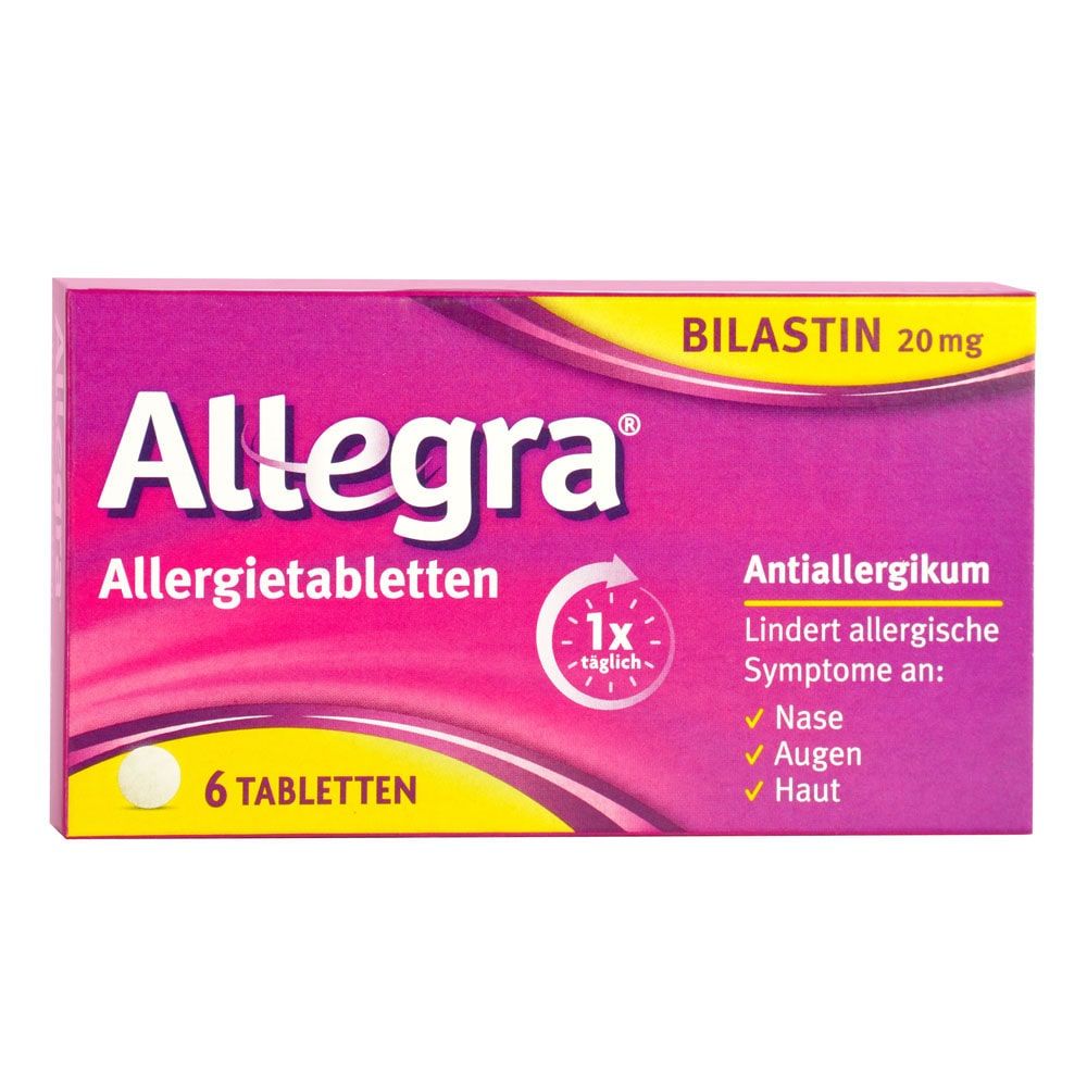 ALLEGRA Allergietabletten 20 mg Tabletten